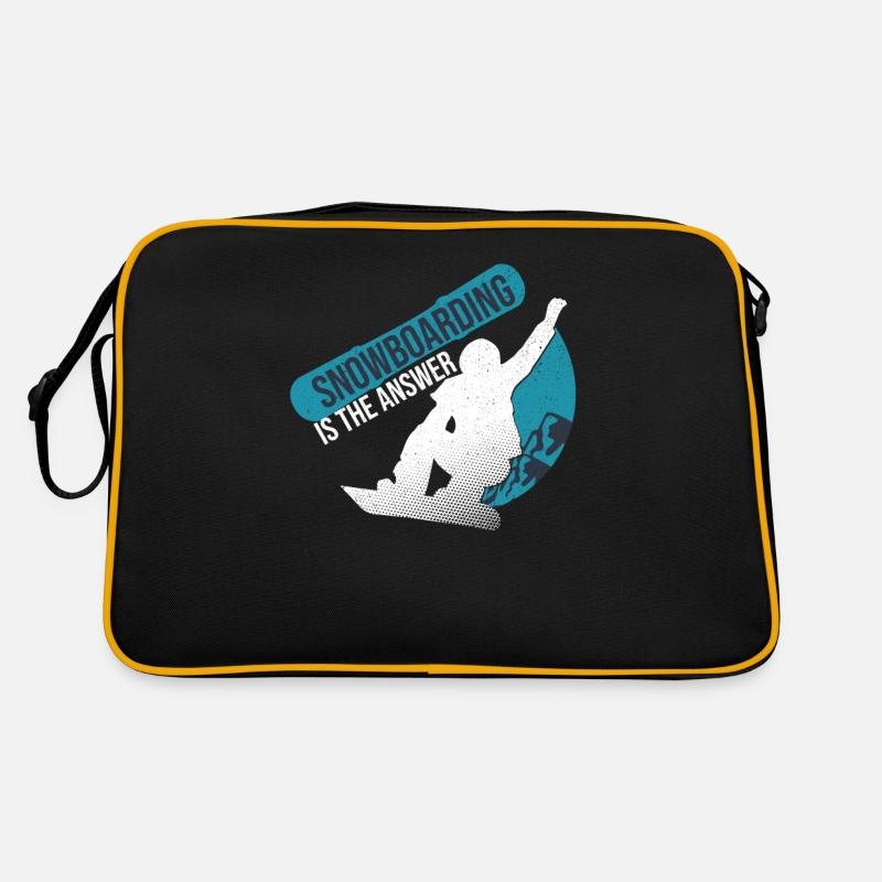 snowboard snowboard Retro Tasche