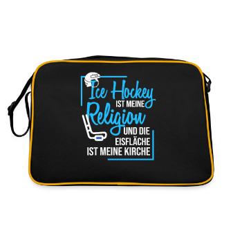 Hockey sur glace - Sac Retro - noir/or - Dos