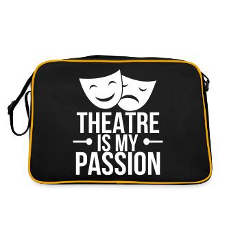 Théâtre Acteur Drame Actrice Actrice - Sac Retro - noir/or - Dos