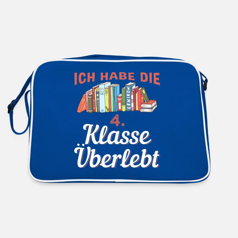 Schule Kindergarten Klasse Geschenke Retro Tasche