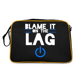 Gaming - Sac Retro - noir/or - Dos