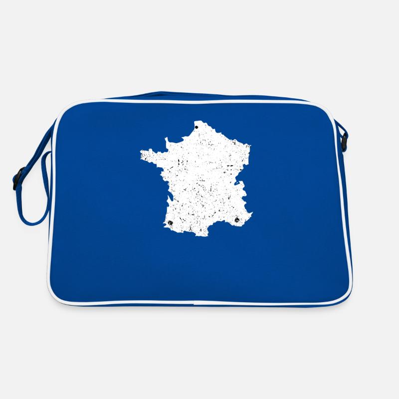 France map Retro Bag