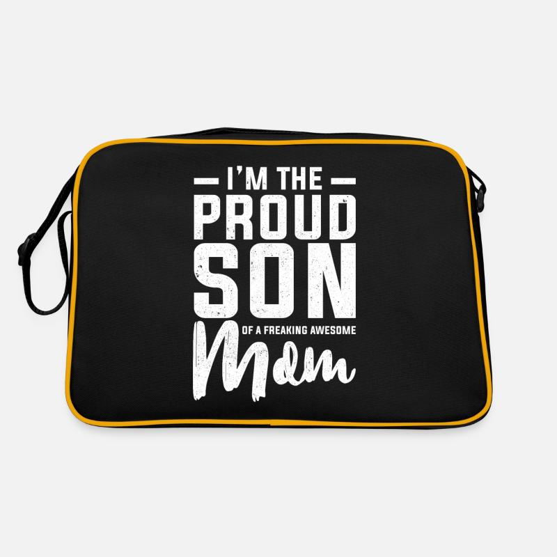 Mutter Muttertag Mama mum mom Geschenk Supermom Retro Tasche