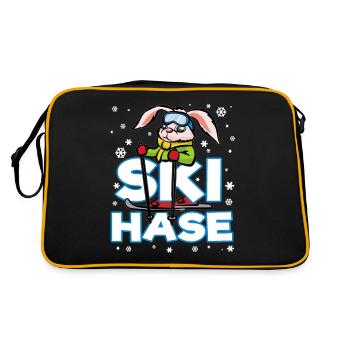 SKI HASE Lapin de neige lapin de neige - Sac Retro - noir/or - Dos