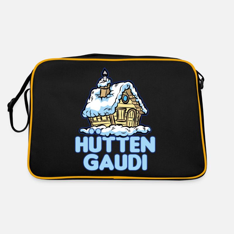 Huts Gaudi Ski Hut Ski Hut Retro Bag