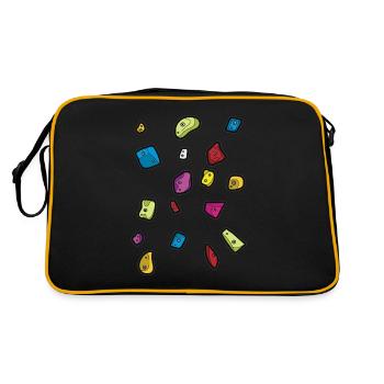 Boulder Bouldering Climbing Handles Climbing Hall - Retro Bag - black/gold - Back
