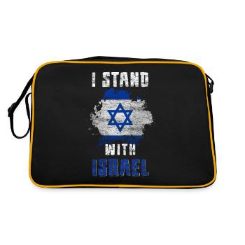 Israel - Retro Bag - black/gold - Back