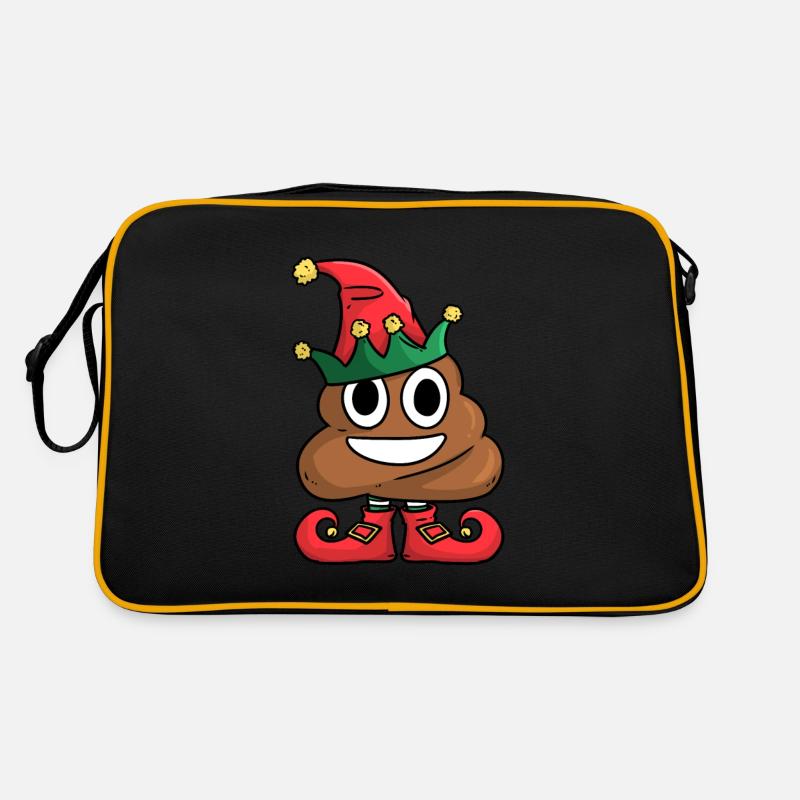 Merde de Noël Sac Retro