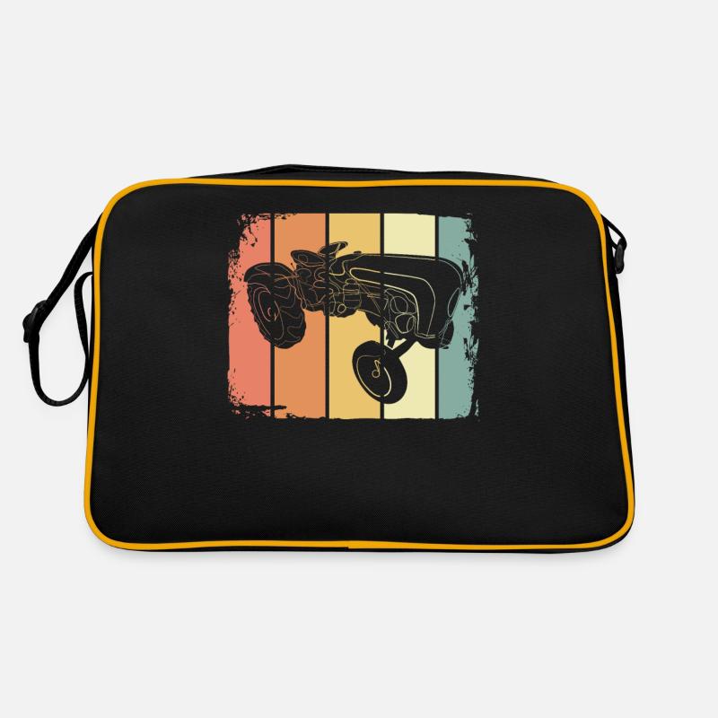 Vintage Traktor Retro Tasche