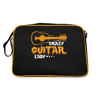 guitar - Retro Bag - black/gold - Back