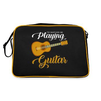 guitar - Retro Bag - black/gold - Back