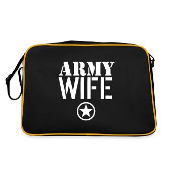 Femme armée - Sac Retro - noir/or - Dos