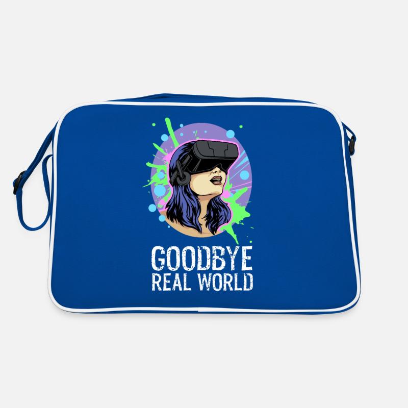 Virtual Reality Virtual Reality Funny Gift Retro Bag