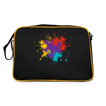 Puzzle - Sac Retro - noir/or - Dos