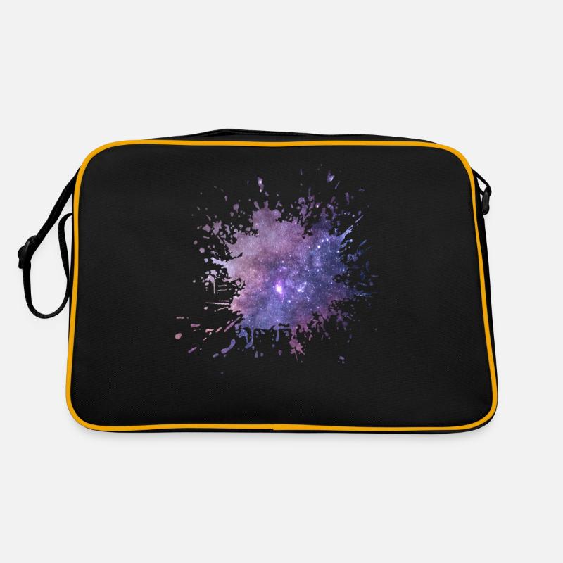 Space color, color blob in the universe, gift Retro Bag