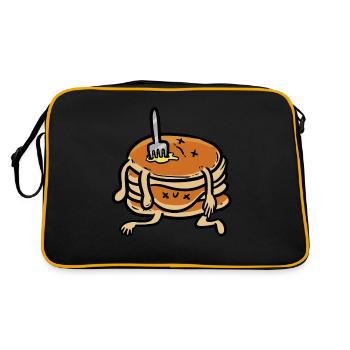 dead pancakes Dead Pancakes - Retro Bag - black/gold - Back