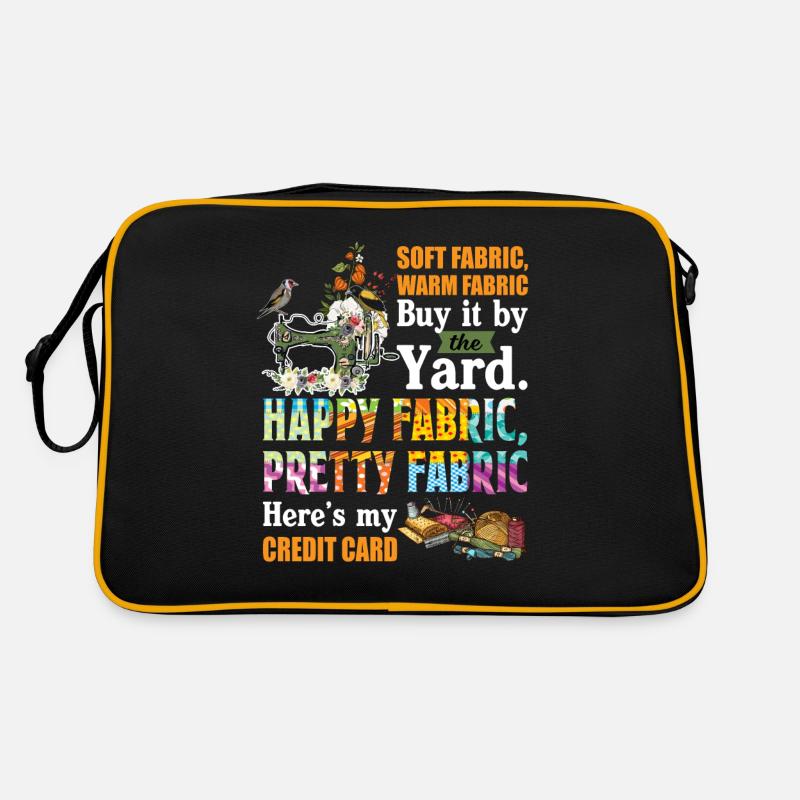 Soft Fabric Warm Fabric Buy It By The Yard Funny Sac Retro