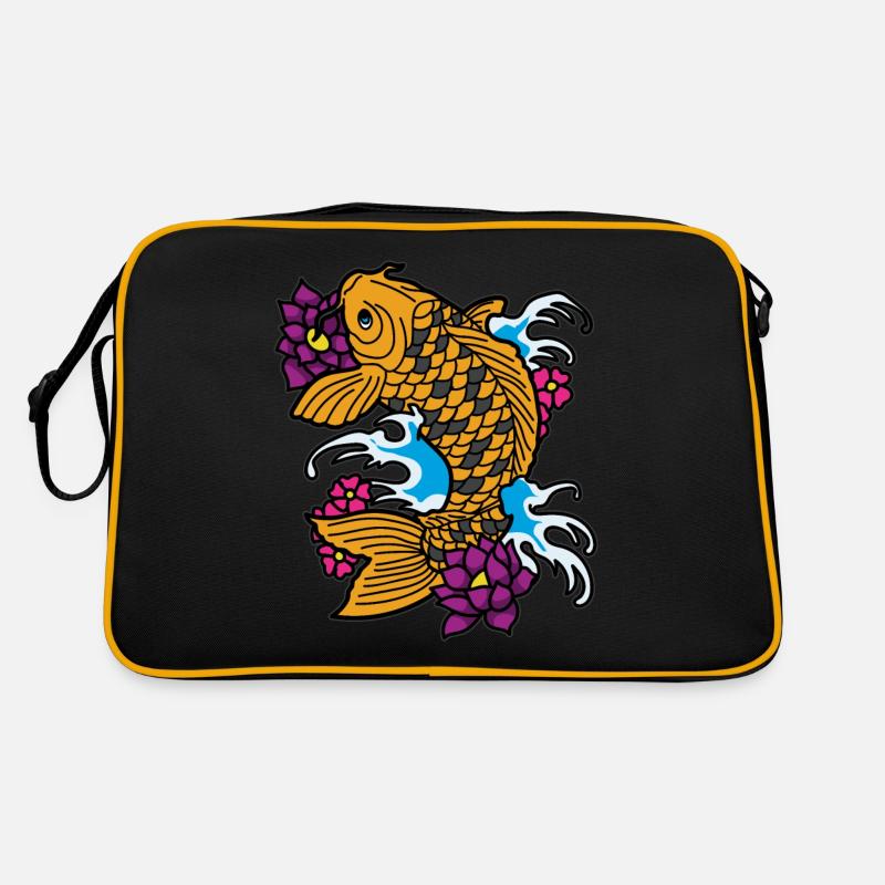 KOI Carpes Sac Retro