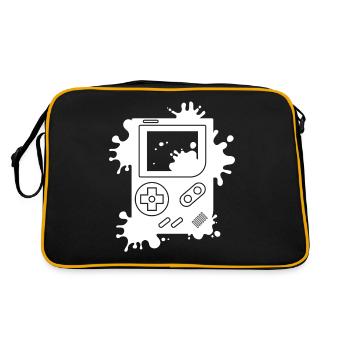 Gaming Console - Retro Bag - black/gold - Back