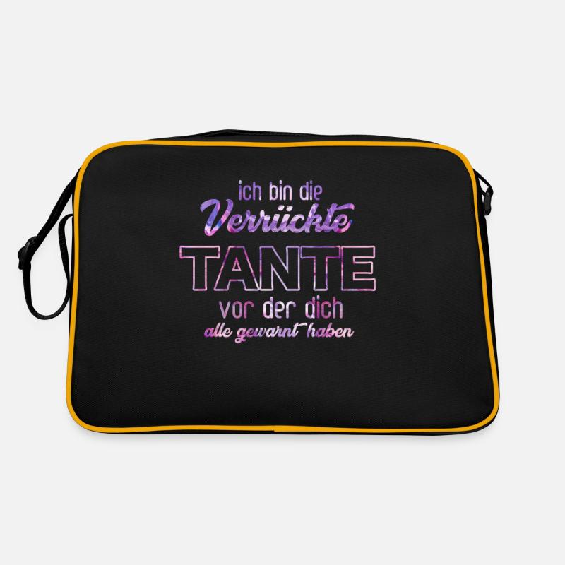 I am the crazy aunt Retro Bag