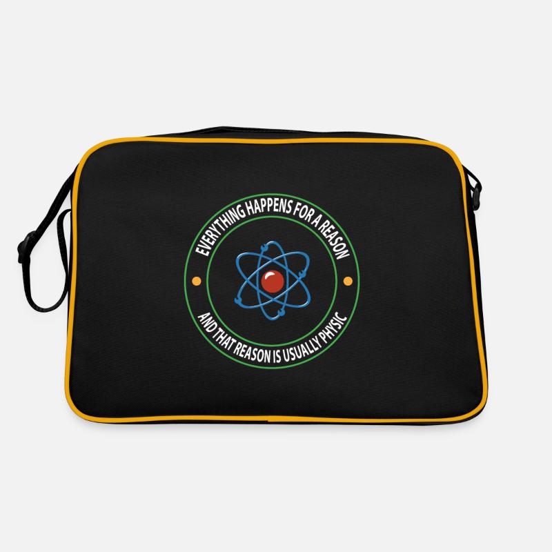 Science physique Science Science cadeau - Sac Retro - noir/or