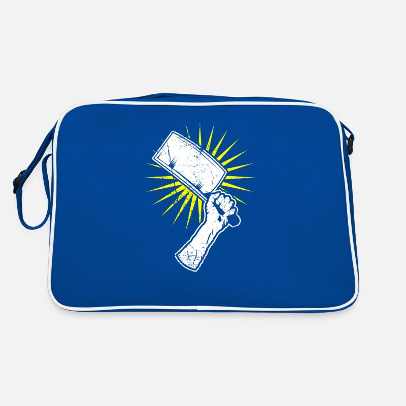 Hackbeil Kuechenbeil Geschenk Retro Tasche