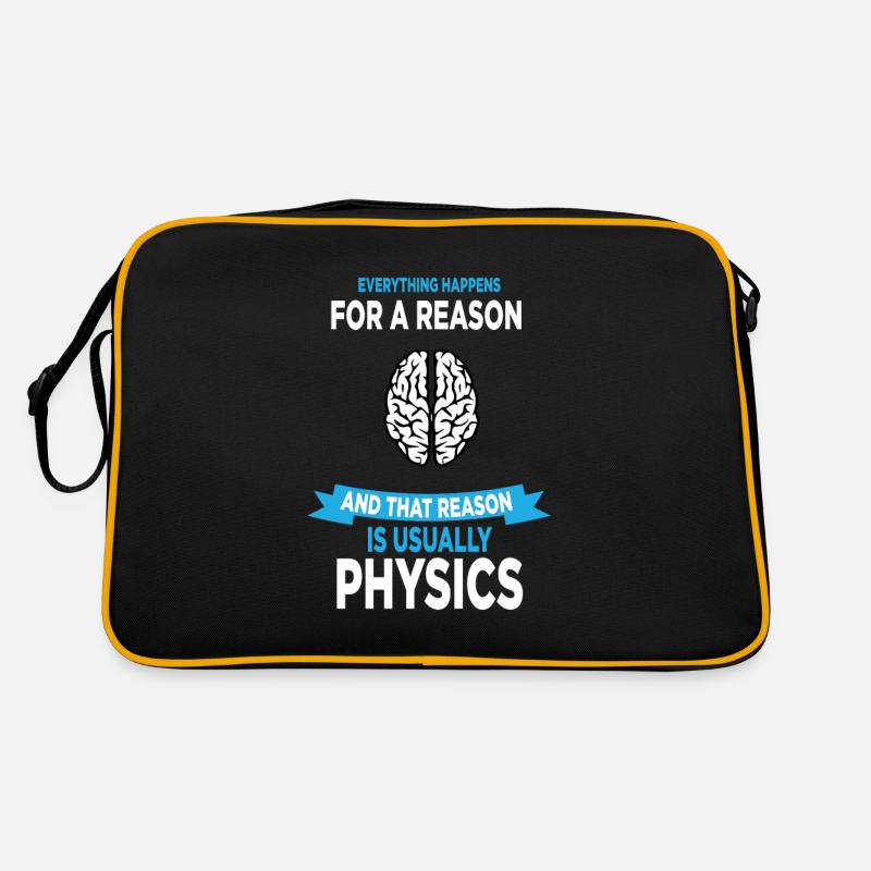 Physics Science Science gift - Retro Bag - black/gold
