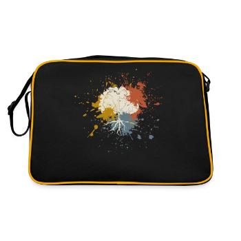 Tree - Retro Bag - black/gold - Back