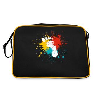 Empreinte - Sac Retro - noir/or - Dos