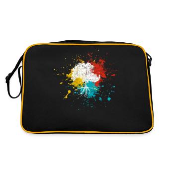 Tree - Retro Bag - black/gold - Back