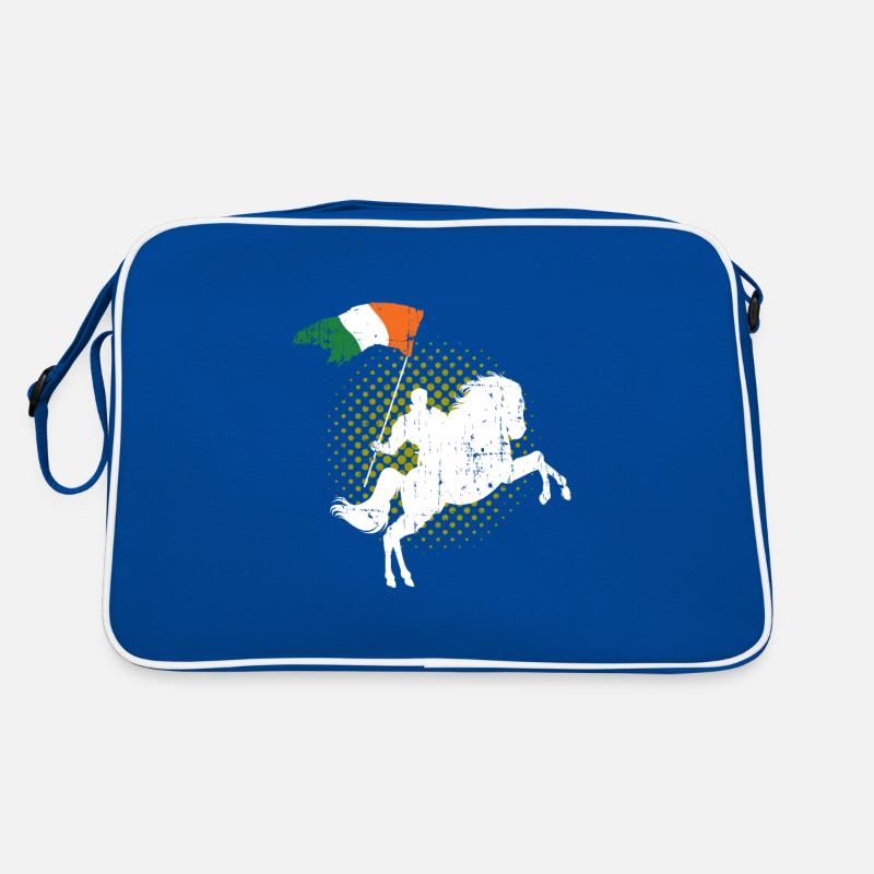 Irlande Cheval cheval drapeau Sac Retro