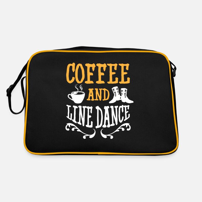 Line Dancing Geschenk I Country Line Dance Retro Tasche