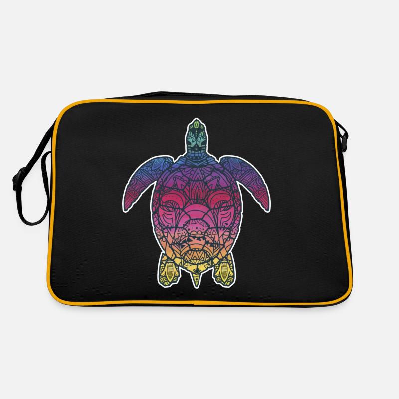 Mystical Creature Tee, Tie Dye print, Psychedelic Retro Bag