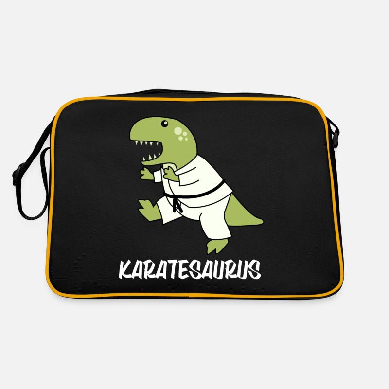 Association de cadeau d'enfants de karaté d'arts martiaux Sac Retro