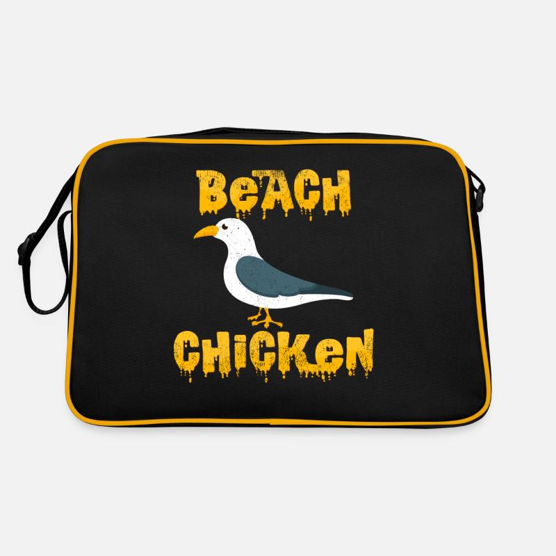 Beach Chicken Cool Seagull Seabird Wilderness Gift Retro Bag