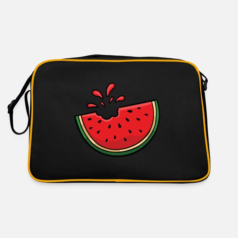 Watermelon melon fruit lovers gift Retro Bag