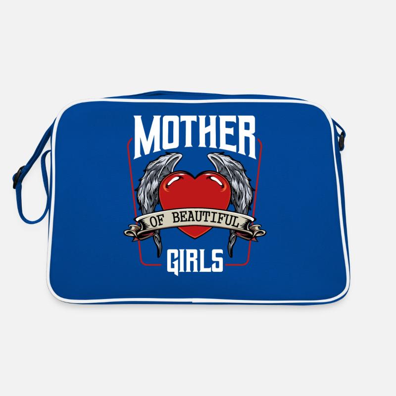 Mutter und Tochter Retro Tasche