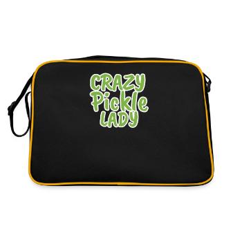 pickle - Retro Bag - black/gold - Back