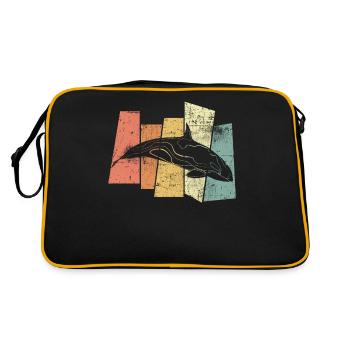 Killer whale - Retro Bag - black/gold - Back