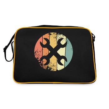 Tool retro - Retro Bag - black/gold - Back