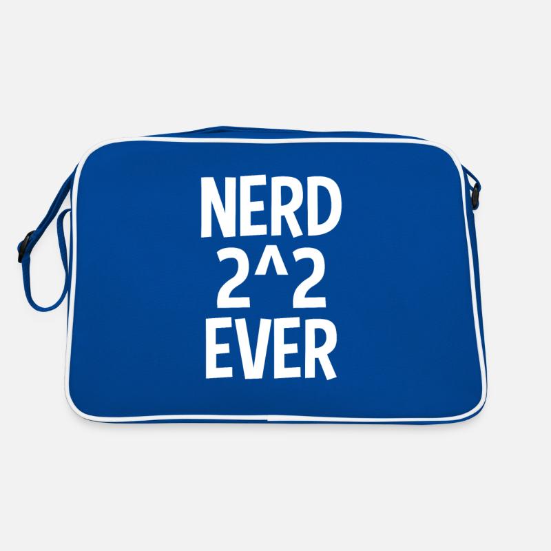 Nerd 2 ^ 2 Ever Nerd For Ever Nerd 4 Ever Math Gag Retro Bag