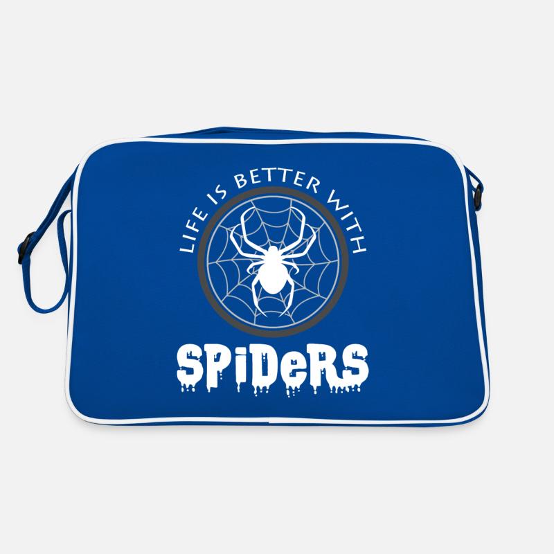 Spinnen Retro Tasche