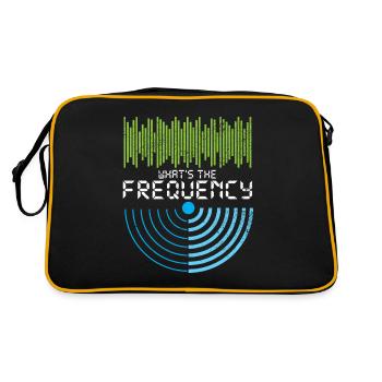 Comment est le cadeau de radio amateur de fréquence - Sac Retro - noir/or - Dos