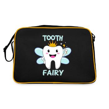 Tooth Fairy Fairy Fairy - Retro Bag - black/gold - Back