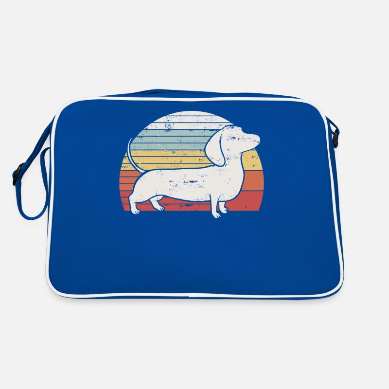 Cool Retro Dachshund Dog Gift Design Weiner Dog Retro Bag
