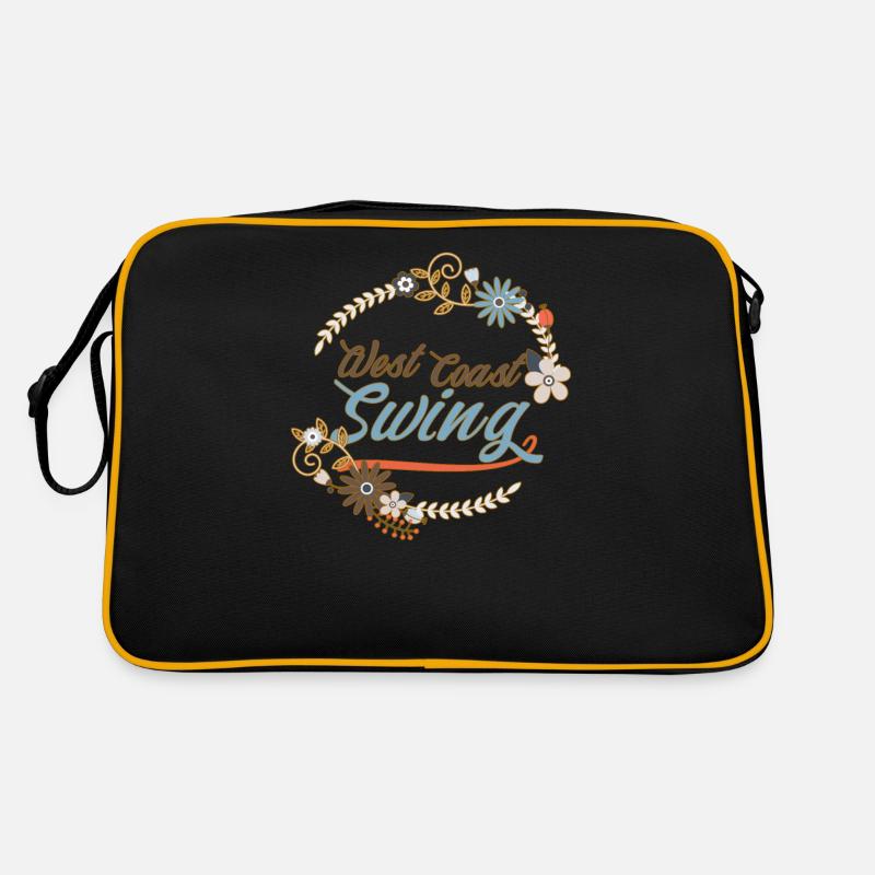 WCS Dance West Coast Swing Dance Gift Retro Bag