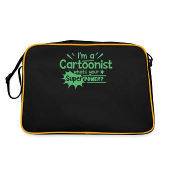Comic - Retro Bag - black/gold - Back