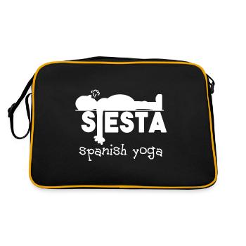 Siesta Spanish Yoga Yoga - Retro Bag - black/gold - Back