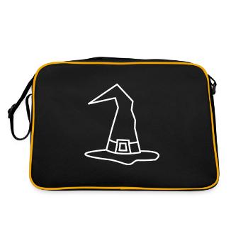 Halloween Witch Hat Witches Hat - Retro Bag - black/gold - Back