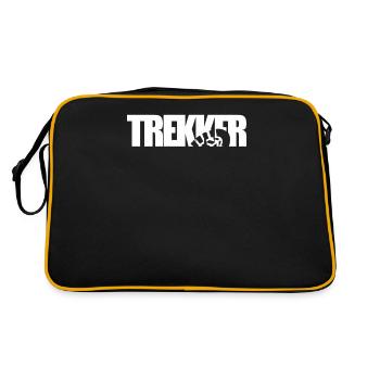 Hike Trekking Hiking Trekker Wanderer - Retro Bag - black/gold - Back